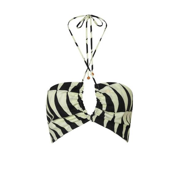 NEW CALA DE LA CRUZ bari top in pira black-white - Picture 4 of 4